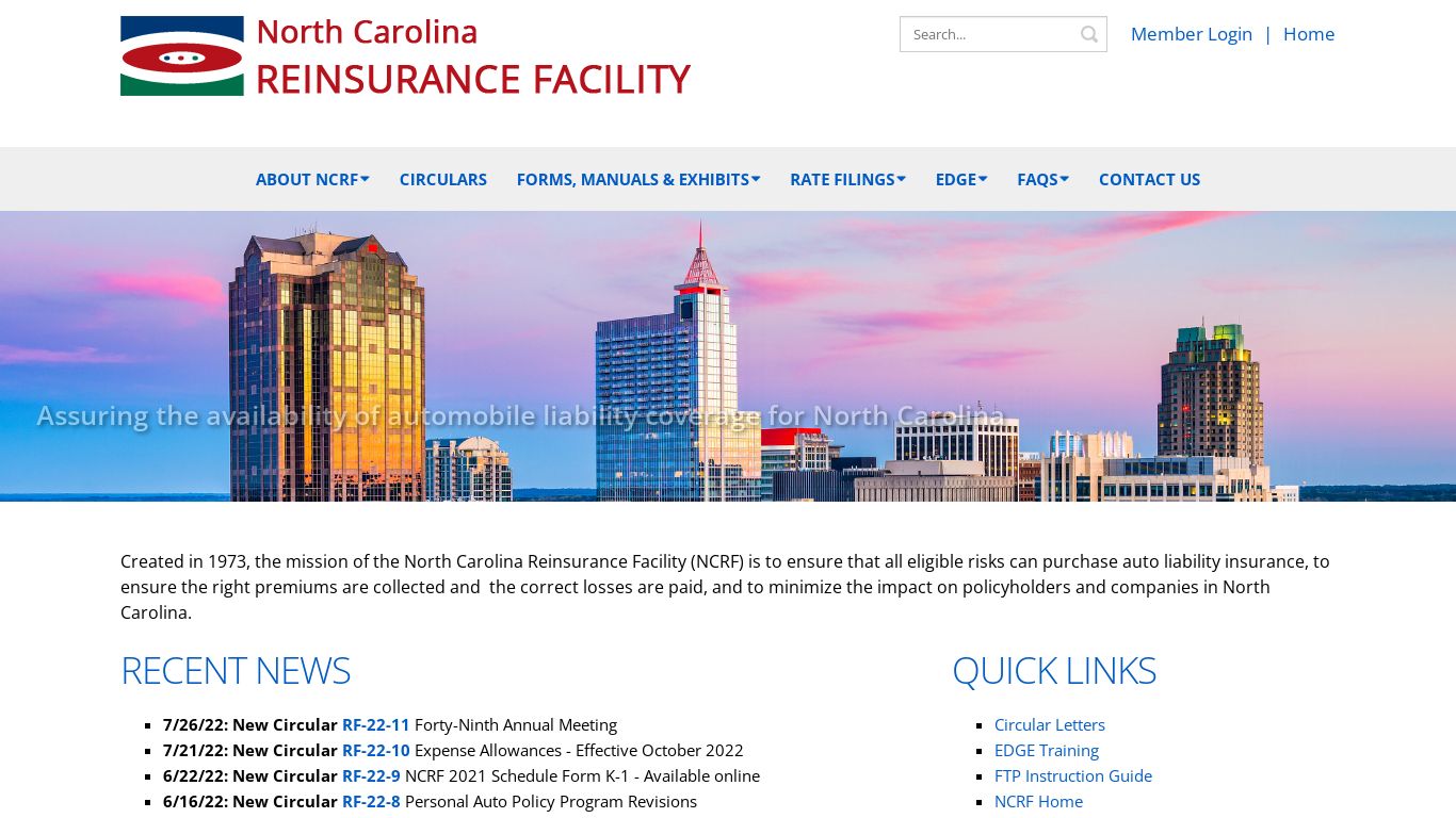 North Carolina Reinsurance Facility - NCRB